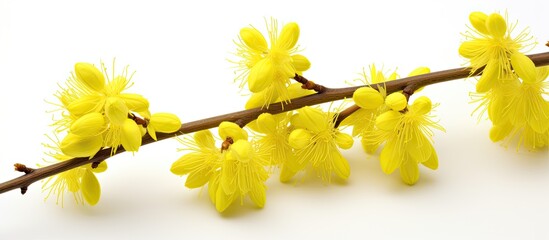 Latin for Spike Witch Hazel in spring is Corylopsis spicata.