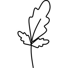 Minimalist Leaf