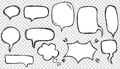 Illustration of spaces for text input.