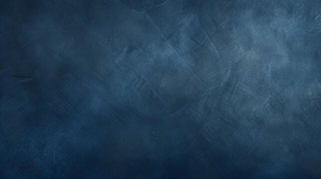 Dark Navy Blue Textured Weathered Wall Backdrop