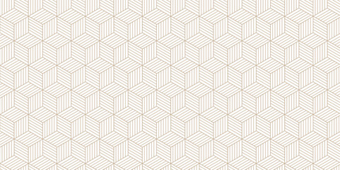 Modern hexagons brown Hexagonal Background. Luxury honeycomb grid brown Pattern. Vector Illustration. Futuristic abstract honeycomb mosaic white background. geometric mesh cell texture.