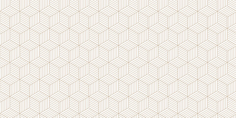 Modern hexagons brown Hexagonal Background. Luxury honeycomb grid brown Pattern. Vector Illustration. Futuristic abstract honeycomb mosaic white background. geometric mesh cell texture.