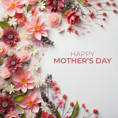 Happy Mothers Day Background 