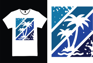 t shirt design sea beach