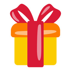 gift box game element illustration