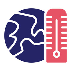 Global Warming Icon