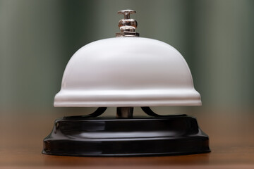 reception desk concierge service bell