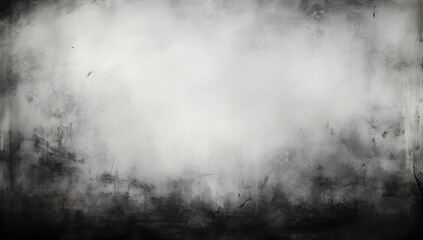 a misty  background with charred trees in fog