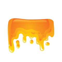 Illustration of honey. Vector illustration