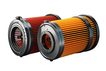 car engine oil isolated on PNG Background. Generative Ai.