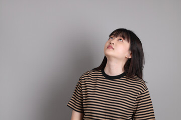 Obraz premium Cute Asian Woman