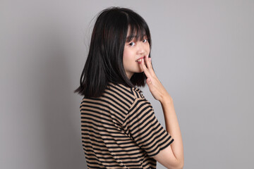 Cute Asian Woman