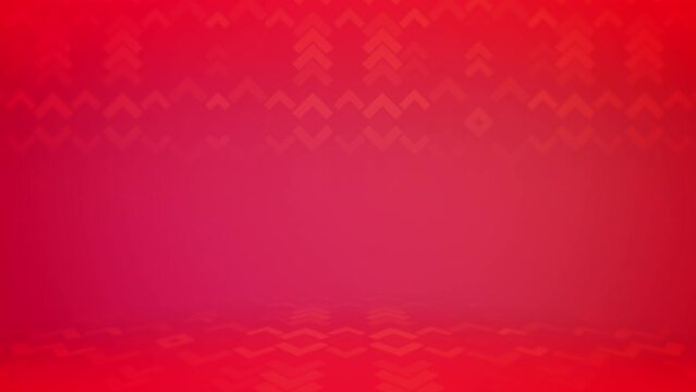 A vibrant red background featuring a cascading, zigzag pattern of triangles pointing both upwards and downwards, creating a lively and versatile design suitable for various purposes