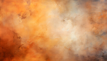 beautiful orange abstract watercolor clouds texture background