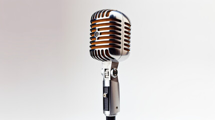 Retro style microphone