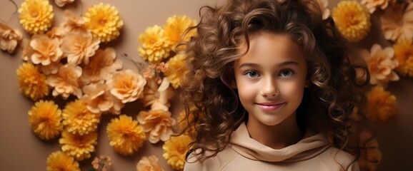 Little Cute Girl Her Attractive Young, HD, Background Wallpaper, Desktop Wallpaper