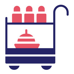 Serving Cart Icon