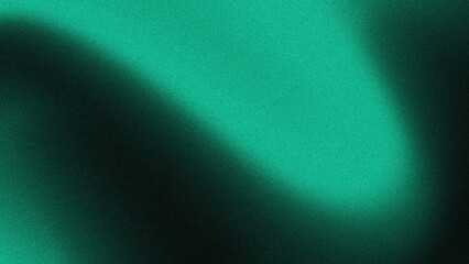 4K dark soft green grainy texture background with noise. 
Black and light green colors gradient background.