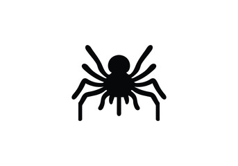 California Tarantula minimal style icon illustration design