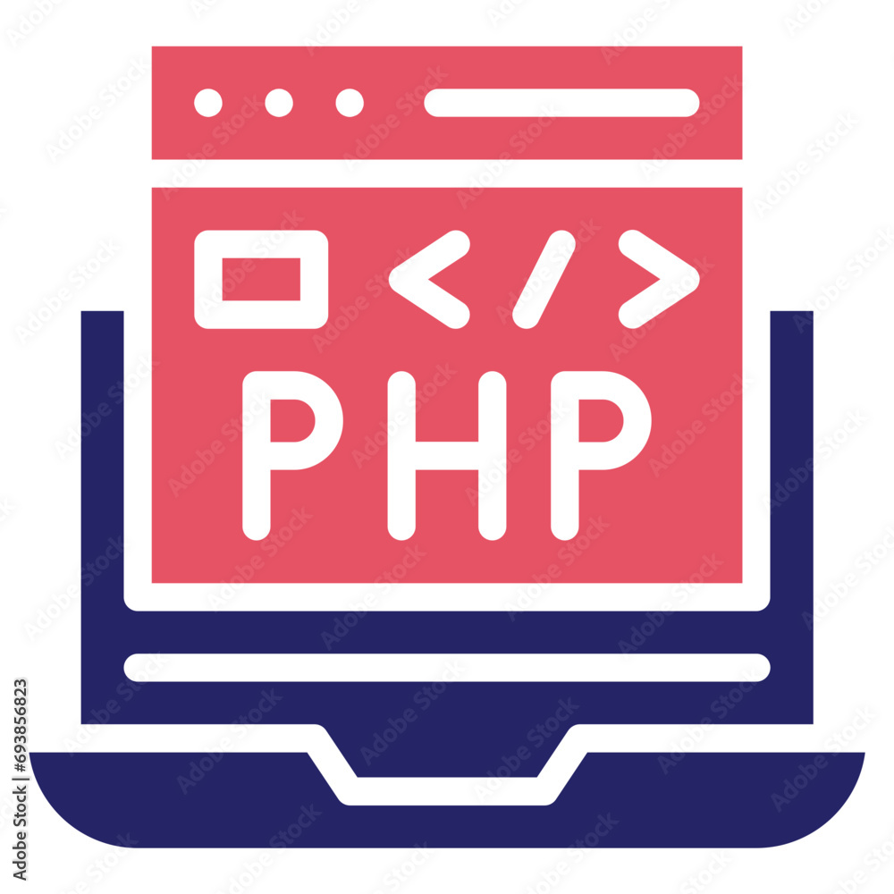 Poster PHP Coding Icon