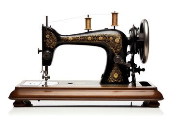 a black and gold sewing machine - Powered by Adobe