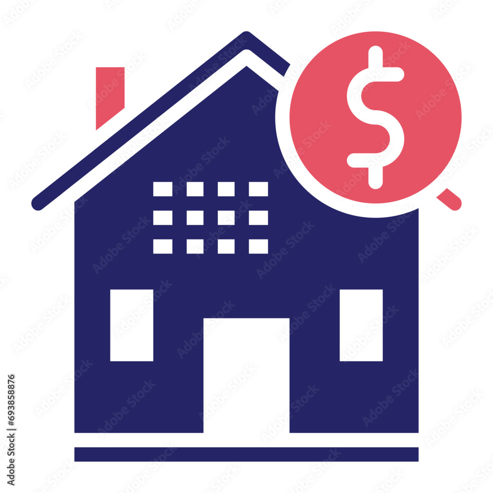 Sticker Buy House Icon