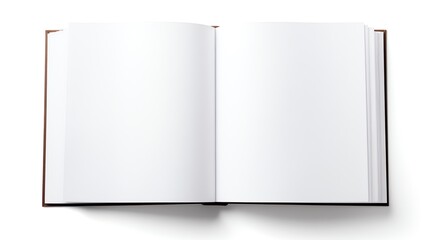 a book with blank pages - obrazy, fototapety, plakaty