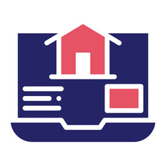 Buy House Online Icon