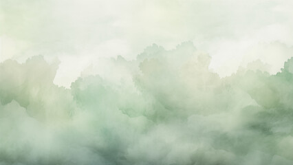 The Calm of Color: A Sage Green Abstract Background