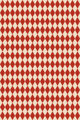 Circus red and white harlequin background