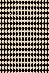 Circus black and white harlequin background