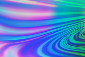 Light Multicolor, Rainbow vector template with bubble shapes.