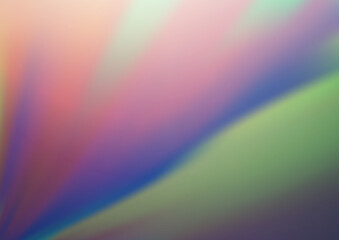 Light Blue, Green vector glossy bokeh pattern.