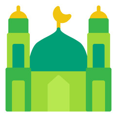 mosque islamic icon