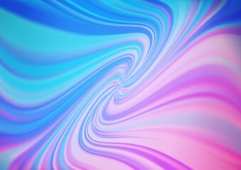 Obraz premium Light Pink, Blue vector glossy abstract template.