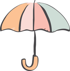 umbrellas, icon