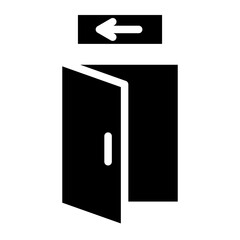 exit door glyph