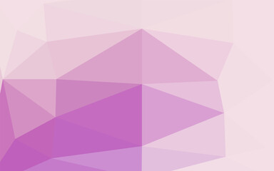 Light Purple vector polygon abstract layout.