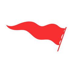 Waving flag vector 