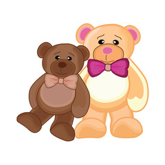 Obraz na płótnie Canvas teddy bear illustration