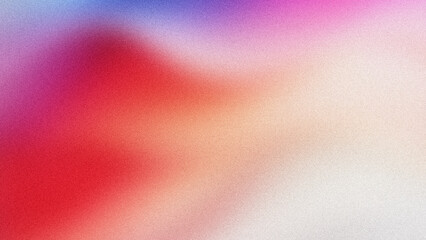 4K Digital grainy gradient with a colorful soft noise effect. A unique blend of vintage vibes and lo-fi VHS Glitch Texture.