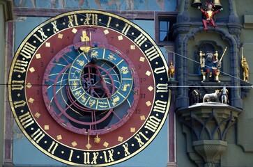 Reloj astronómico en Berna, Capital de Suiza