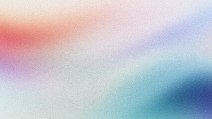 4K Digital grainy gradient with a colorful soft noise effect. A unique blend of vintage vibes and lo-fi VHS Glitch Texture.