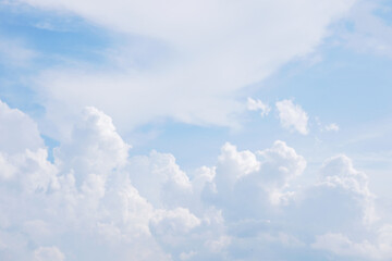 sky and clouds background.