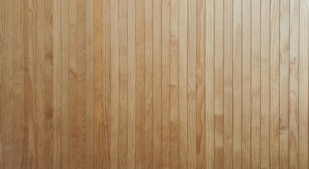 solid wooden battens wall pattern background with natural color finishing - obrazy, fototapety, plakaty