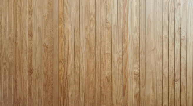 solid wooden battens wall pattern background with natural color finishing