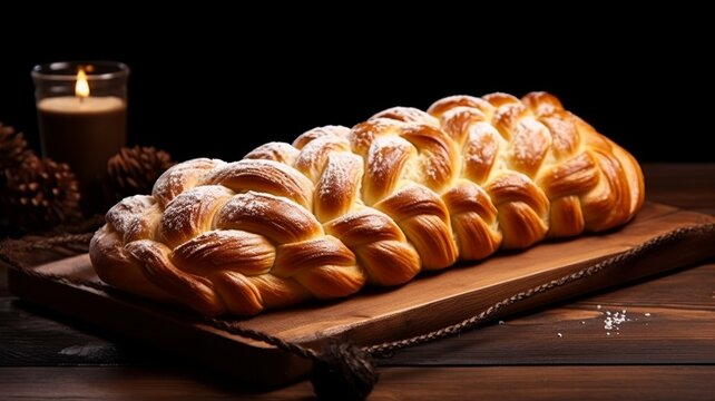 Indulge in the delightful flavors of Kolach, a traditional pastry enjoyed during Easter and Christmas in Eastern Europe. 