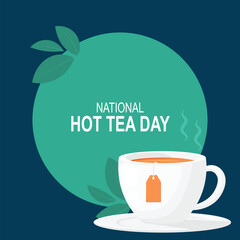 International Tea Day background.