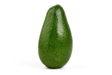 Avocado, isolated on white background.