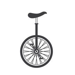 illustration of a circus bicycle or clown bicycle.